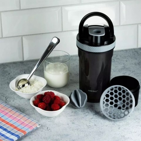 BIDON SHAKER DO KOKTAJLI ODŻYWEK NA SIŁOWNIĘ KINGHOFF SZEJKER 720ml BIDON SHAKER DO KOKTAJLI ODŻYWEK NA SIŁOWNIĘ KINGHOFF SZEJKER 720ml