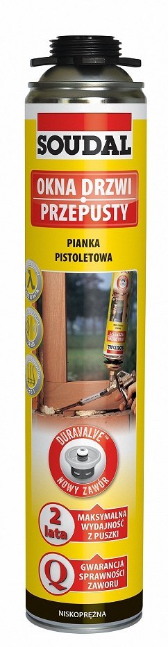 PIANKA PISTOLETOWA YELLOW 750ML PIANKA PISTOLETOWA YELLOW 750ML