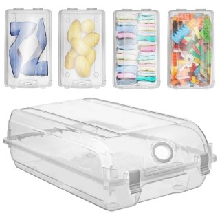 Pojemnik organizer pudełko zamykane na buty obuwie do przechowywania butów 33x19 cm