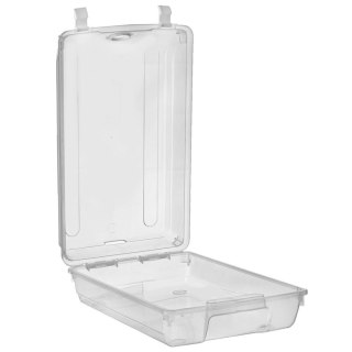 Pojemnik organizer pudełko zamykane na buty obuwie do przechowywania butów 33x19 cm