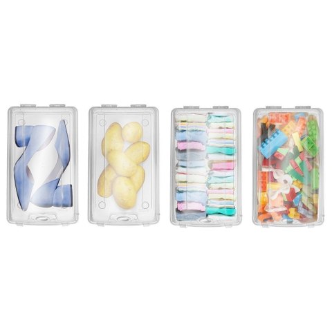 Pojemnik organizer pudełko zamykane na buty obuwie do przechowywania butów 33x19 cm Pojemnik organizer pudełko zamykane na buty obuwie do przechowywania butów 33x19 cm