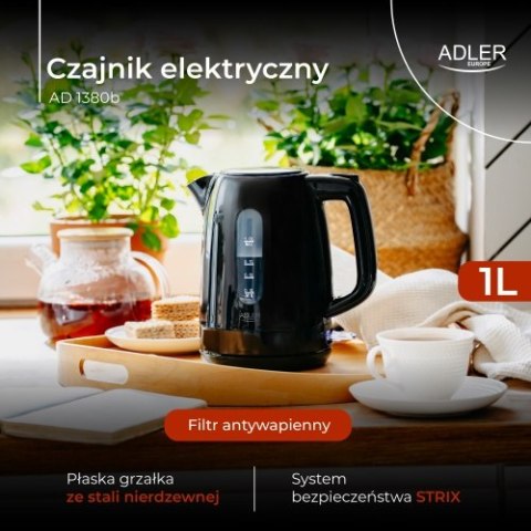 Czajnik elektryczny 1,0 L | STRIX | Obrotowa podstawa |