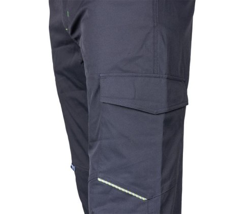 SPODNIE ROBOCZE MIX&MATCH STRETCH SZARE ROZMIAR XXL