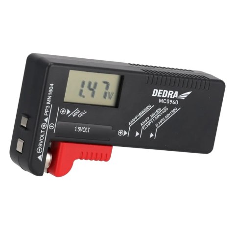 TESTER BATERII 1.5V I 9V TESTER BATERII 1.5V I 9V