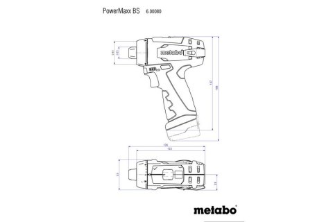 WIERTARKO-WRĘTARKA AKUM. 12V BS BASIC SET 2*2.0AH + 41 AKC.