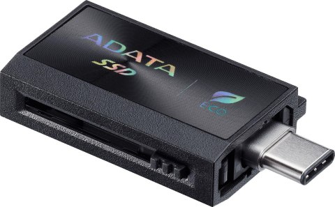 Adata Dysk Zewnętrzny SSD SC730 512G USB 3.2C/A 600/600MB/s czarny ADATA Adata Dysk Zewnętrzny SSD SC730 512G USB 3.2C/A 600/600MB/s czarny ADATA