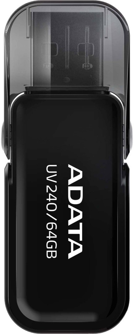 Adata Pendrive UV240 64GB USB 2.0 Czarny ADATA