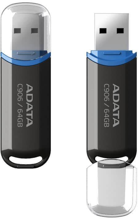 Adata Pendrive C906 32GB USB2.0 czarne ADATA Adata Pendrive C906 32GB USB2.0 czarne ADATA