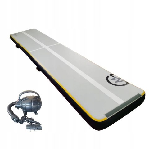 AirTrack Dmuchana Mata Gimnastyczna MASTER S-Pro 600 x 100 x 20 cm Grey-Black AirTrack Dmuchana Mata Gimnastyczna MASTER S-Pro 600 x 100 x 20 cm Grey-Black