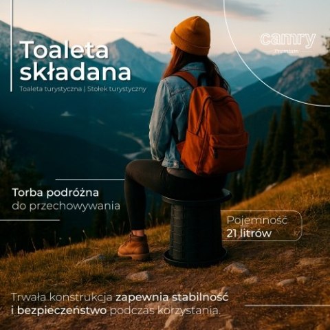 Toaleta składana - przenośna |Toaleta turystyczna | Stołek turystyczny Toaleta składana - przenośna |Toaleta turystyczna | Stołek turystyczny