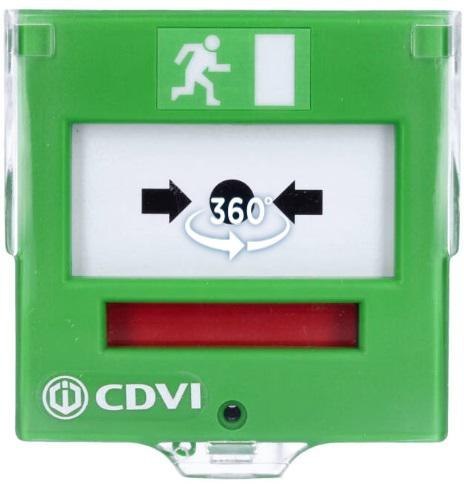 Ewakuacyjny przycisk wyjścia z elastyczną membraną, 2 styki CDVI BBGP2V CDVI Ewakuacyjny przycisk wyjścia z elastyczną membraną, 2 styki CDVI BBGP2V CDVI
