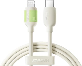 Kabel Joyroom S-A53 30W USB-C - Lightning z fluorescencyjną końcówką 2 m - beżowy JOYROOM