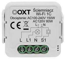Moduł OXT mini ściemniacz 1 obwód WiFi TUYA OXT