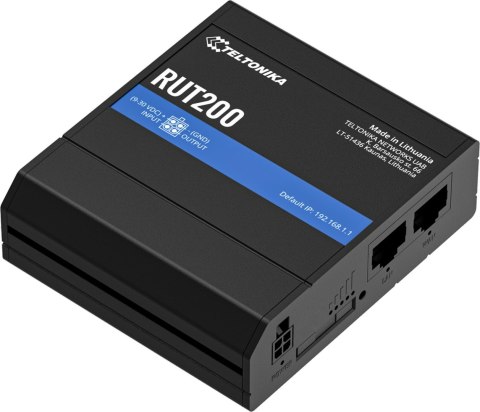 Teltonika RUT200 router przemysłowy 4G / LTE (RUT200000000) TELTONIKA