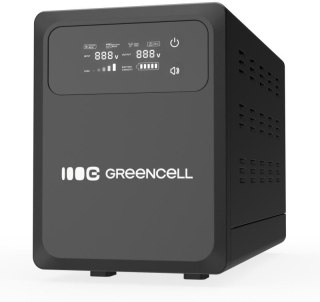 UPS ZASILACZ AWARYJNY Greencell PowerCore 1200VA 800W AVR 12VDC LCD GREEN CELL