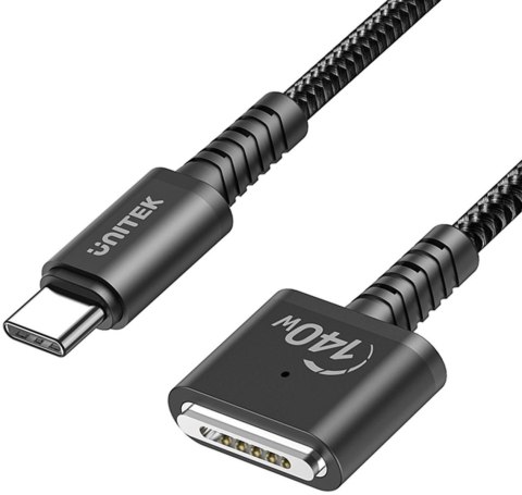 Unitek Kabel zasilający USB-C - MagSafe 3 140W 1 m UNITEK