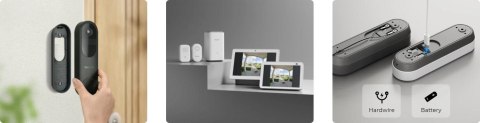 Inteligentny dzwonek Reolink D340B z baterią Wi-Fi 2K REOLINK