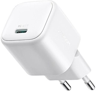 Ładowarka sieciowa Joyroom JR-TCG15 Mini 30W GaN USB-C biała JOYROOM
