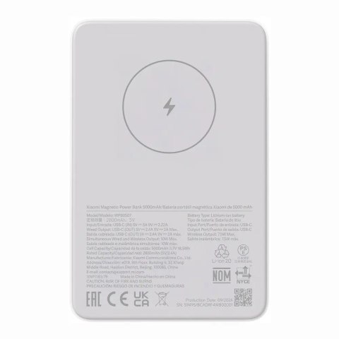 Powerbank Xiaomi Magnetic Power Bank 5000mAh XIAOMI