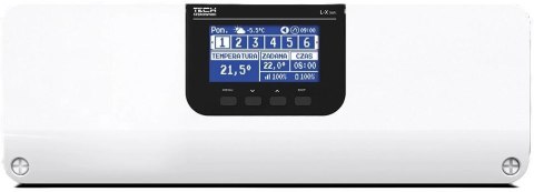 Sterownik zaworów termostatycznych L-X Tech Sterowniki, przewodowo-bezprzewodowy z wbudowanym modułem WIFI, 8 stref TECH STEROWNIKI Sterownik zaworów termostatycznych L-X Tech Sterowniki, przewodowo-bezprzewodowy z wbudowanym modułem WIFI, 8 stref TECH STEROWNIKI