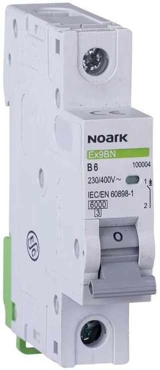 WYŁĄCZNIK NADPRĄDOWY 6 KA, B, 25A, 1P, Ex9BN 1P B25 Noark 100010 NOARK
