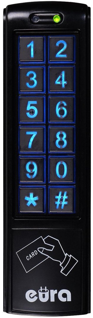 Zamek szyfrowy EURA AC-30C7 czarny EURA Zamek szyfrowy EURA AC-30C7 czarny EURA