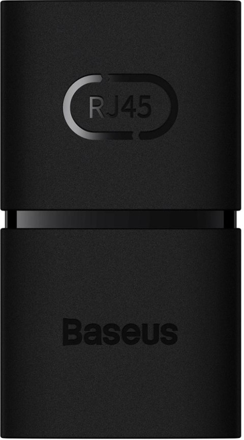 Złączka sieciowa łącznik kabli Ethernet RJ-45 Baseus AirJoy Series 2 szt. - czarna BASEUS Złączka sieciowa łącznik kabli Ethernet RJ-45 Baseus AirJoy Series 2 szt. - czarna BASEUS