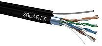 KABEL SKRĘTKA SOLARIX CAT.5E F/UTP UV SUCHY Z LINKĄ NOŚNĄ 305m SOLARIX