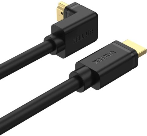 Kabel HDMI Unitek Y-C1002 kątowy HDMI 2.0 90 stopni 4K 3m UNITEK