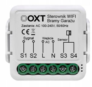 Moduł OXT z sensorem do bramy garażu WiFi TUYA OXT