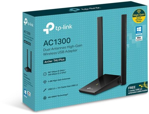 ADAPTER WLAN USB TP-LINK ARCHER T4U PLUS TP-LINK ADAPTER WLAN USB TP-LINK ARCHER T4U PLUS TP-LINK