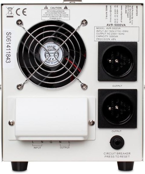STABILIZATOR NAPIĘCIA VOLT POLSKA AVR 5000 VOLT POLSKA