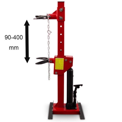 Ściągacz hydrauliczny do sprężyn 3T czerwony Bituxx