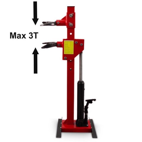 Ściągacz hydrauliczny do sprężyn 3T czerwony Bituxx