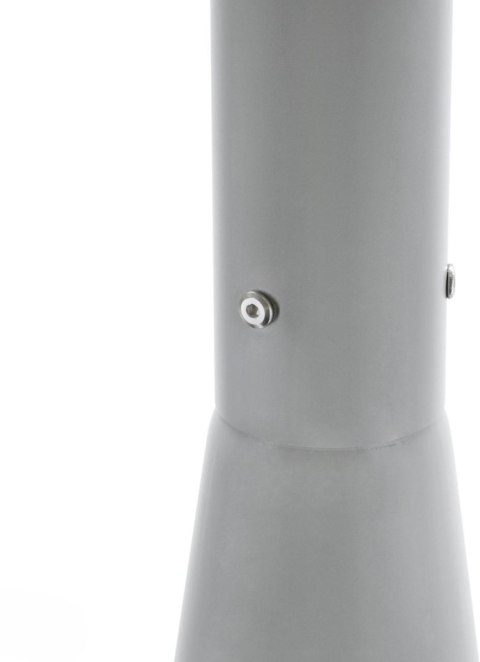 Słup oświetleniowy BEMKO składany 3 m 160×160 mm fi 60 mm szary CAMSAFE
