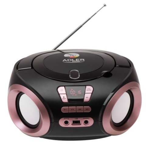 Radio Boombox CD-MP3 | USB | FM Radio | AUX | Gniazdo słuchawkowe