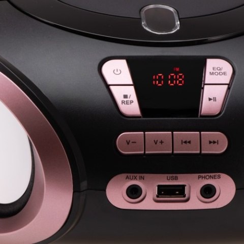 Radio Boombox CD-MP3 | USB | FM Radio | AUX | Gniazdo słuchawkowe
