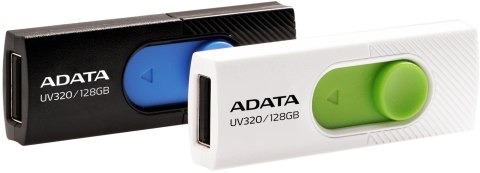 Adata Pendrive UV320 128GB USB 3.2 Gen1 Biały ADATA