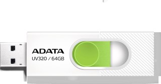 Adata Pendrive UV320 64GB USB 3.2 Gen1 Biały ADATA