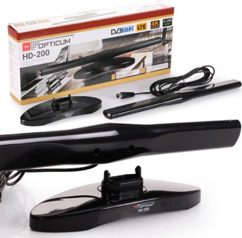 Antena pokojowa DVB-T2 Opticum HD-200 Antena pokojowa DVB-T2 Opticum HD-200