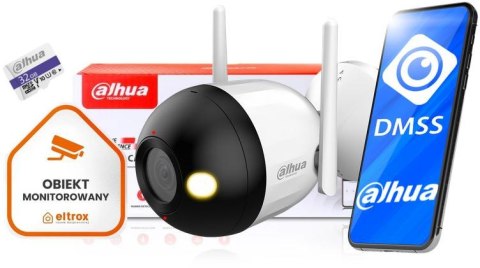 Kamera bezprzewodowa Wifi DAHUA F4C-PV + naklejka + karta micro sd Kamera bezprzewodowa Wifi DAHUA F4C-PV + naklejka + karta micro sd