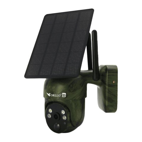 Kamera IP Orllo Bezprzewodowa 4G LTE Obrotowa z Panelem Solarnym ORLLO TZ1 MORO Kamera IP Orllo Bezprzewodowa 4G LTE Obrotowa z Panelem Solarnym ORLLO TZ1 MORO