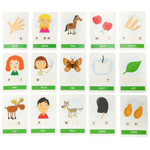 Zabawka edukacyjna montessori Kostka po kostce pisanie 4 kostki 5+ MULTIGRA Zabawka edukacyjna montessori Kostka po kostce pisanie 4 kostki 5+ MULTIGRA