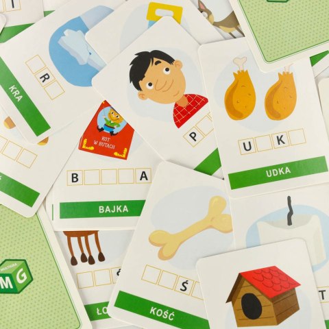 Zabawka edukacyjna montessori Kostka po kostce pisanie 4 kostki 5+ MULTIGRA Zabawka edukacyjna montessori Kostka po kostce pisanie 4 kostki 5+ MULTIGRA