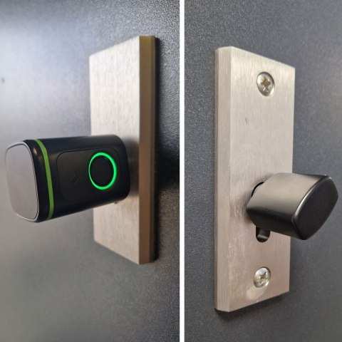 Zamek elektroniczny SMART wkładka inteligentna do drzwi na kod odcisk palca bluetooth Zamek elektroniczny SMART wkładka inteligentna do drzwi na kod odcisk palca bluetooth