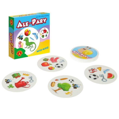 ALEXANDER Ale Pary- Misz masz gra karciana 4+ ALEXANDER Ale Pary- Misz masz gra karciana 4+