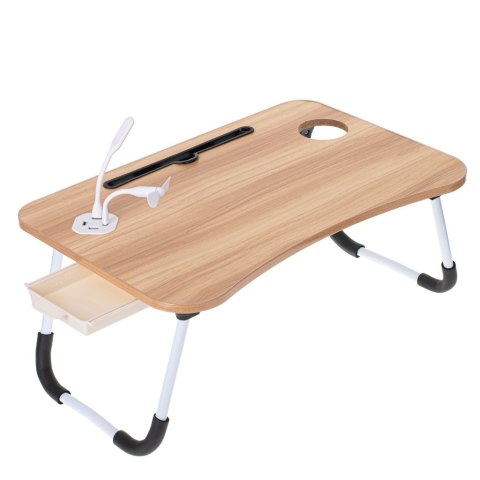 Stolik pod laptopa składany do łóżka podstawka śniadaniowa USB Stolik pod laptopa składany do łóżka podstawka śniadaniowa USB