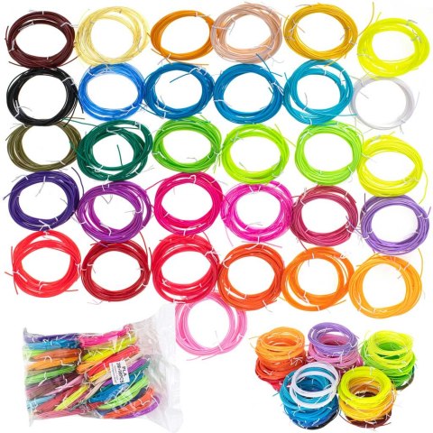 Wkłady do długopisu 3D filament 90szt x 3m zapas 270m Wkłady do długopisu 3D filament 90szt x 3m zapas 270m