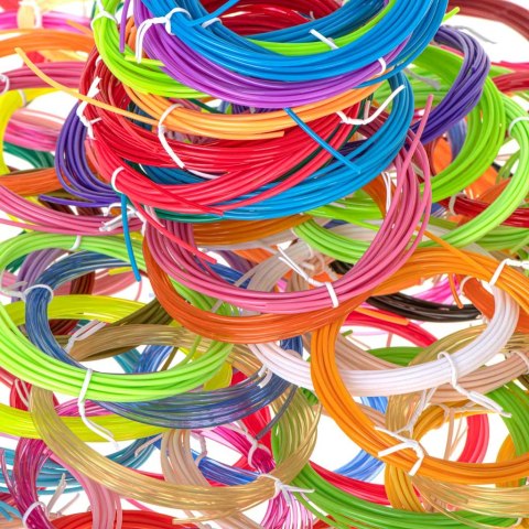 Wkłady do długopisu 3D filament 90szt x 3m zapas 270m Wkłady do długopisu 3D filament 90szt x 3m zapas 270m