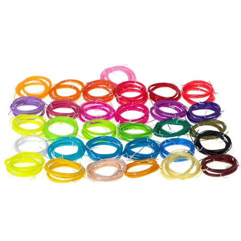 Wkłady do długopisu 3D filament 90szt x 3m zapas 270m Wkłady do długopisu 3D filament 90szt x 3m zapas 270m